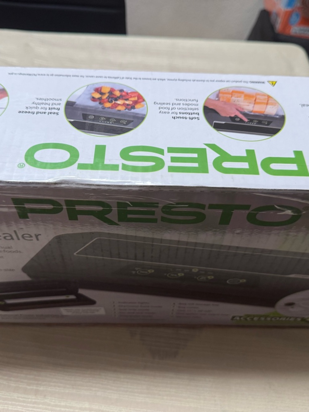 Presto Black Vacuum Sealer - Reliable Food Preservation
